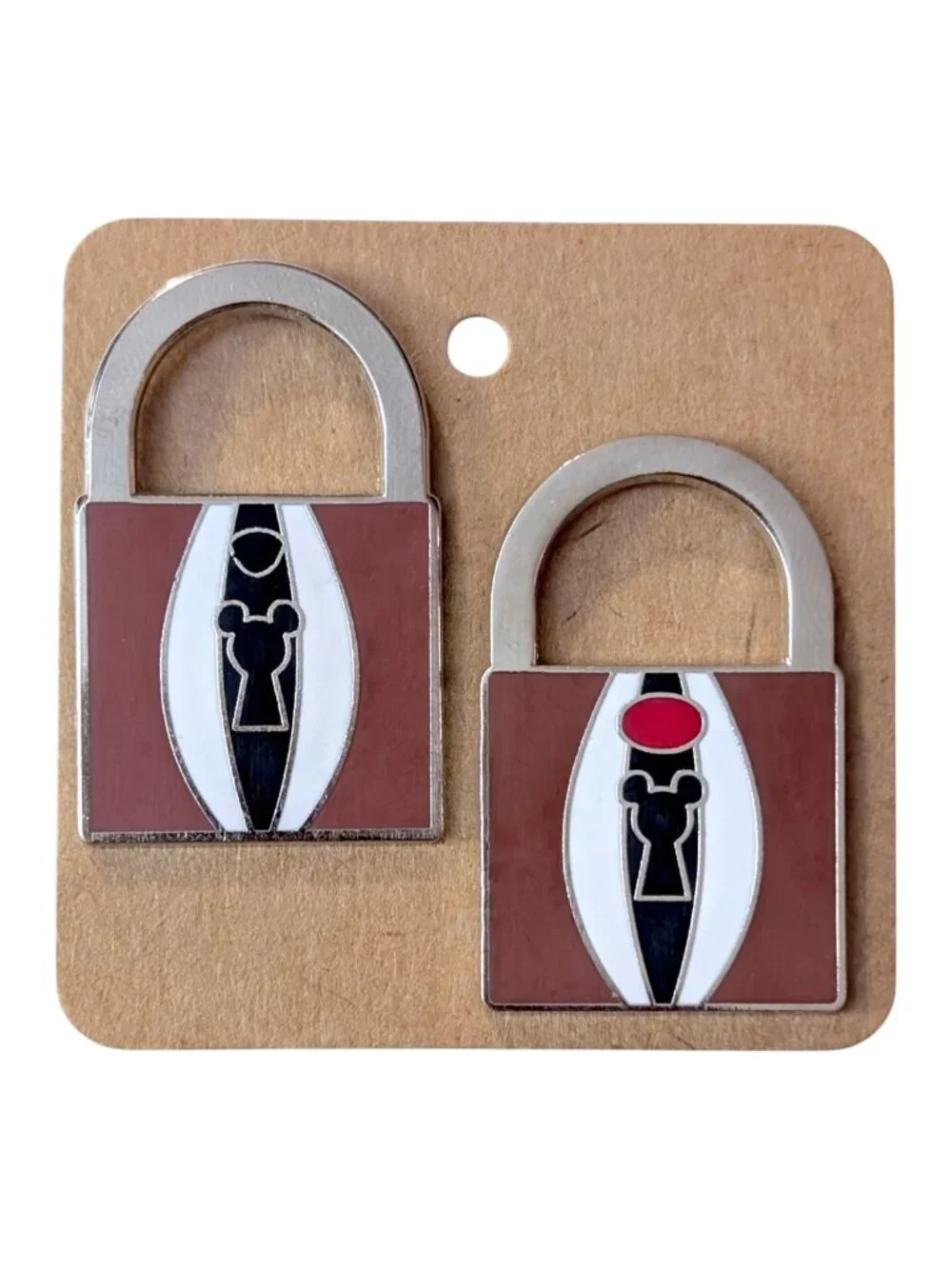 Chip and Dale Disney Pins: Character Locks